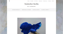 Desktop Screenshot of malatelier-eva-herborn.de