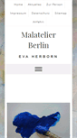 Mobile Screenshot of malatelier-eva-herborn.de